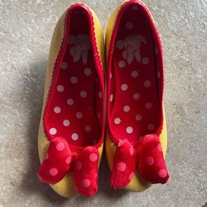 Disney Minnie Mouse Dress Up Shoes. Big Kid size 2/3